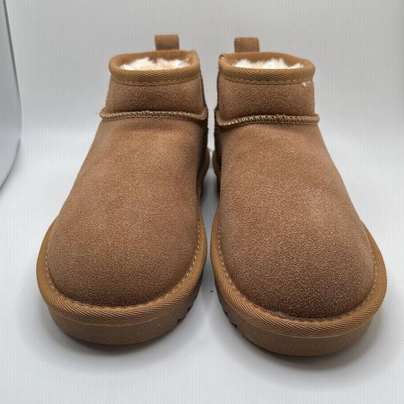 CUSHIONAIRE Women's pull on boot 6 CHESTNUT - Picture 2 of 7